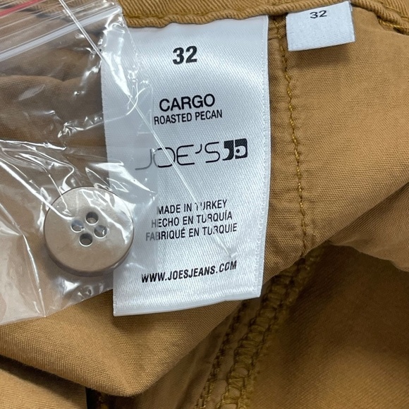 Joe's Jeans Precious Straight Roasted Pecan Cargo Pants - Size 32 - NWT - Picture 6 of 10